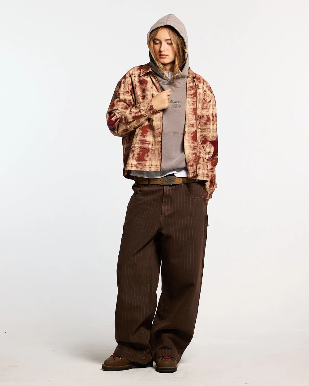 STARS JACKET BROWN - Image 7