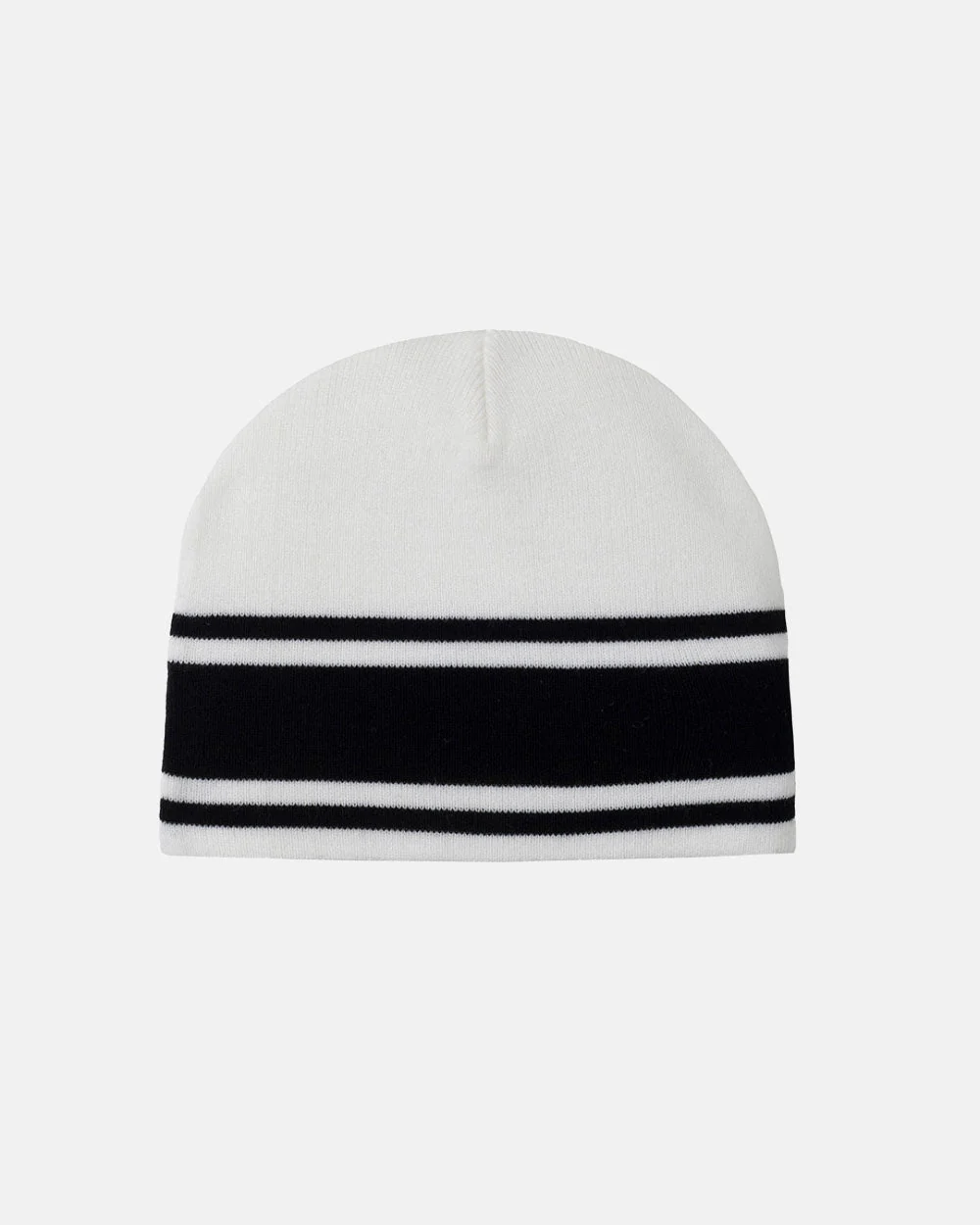 STARS STRAP BEANIE WHITE - Image 2