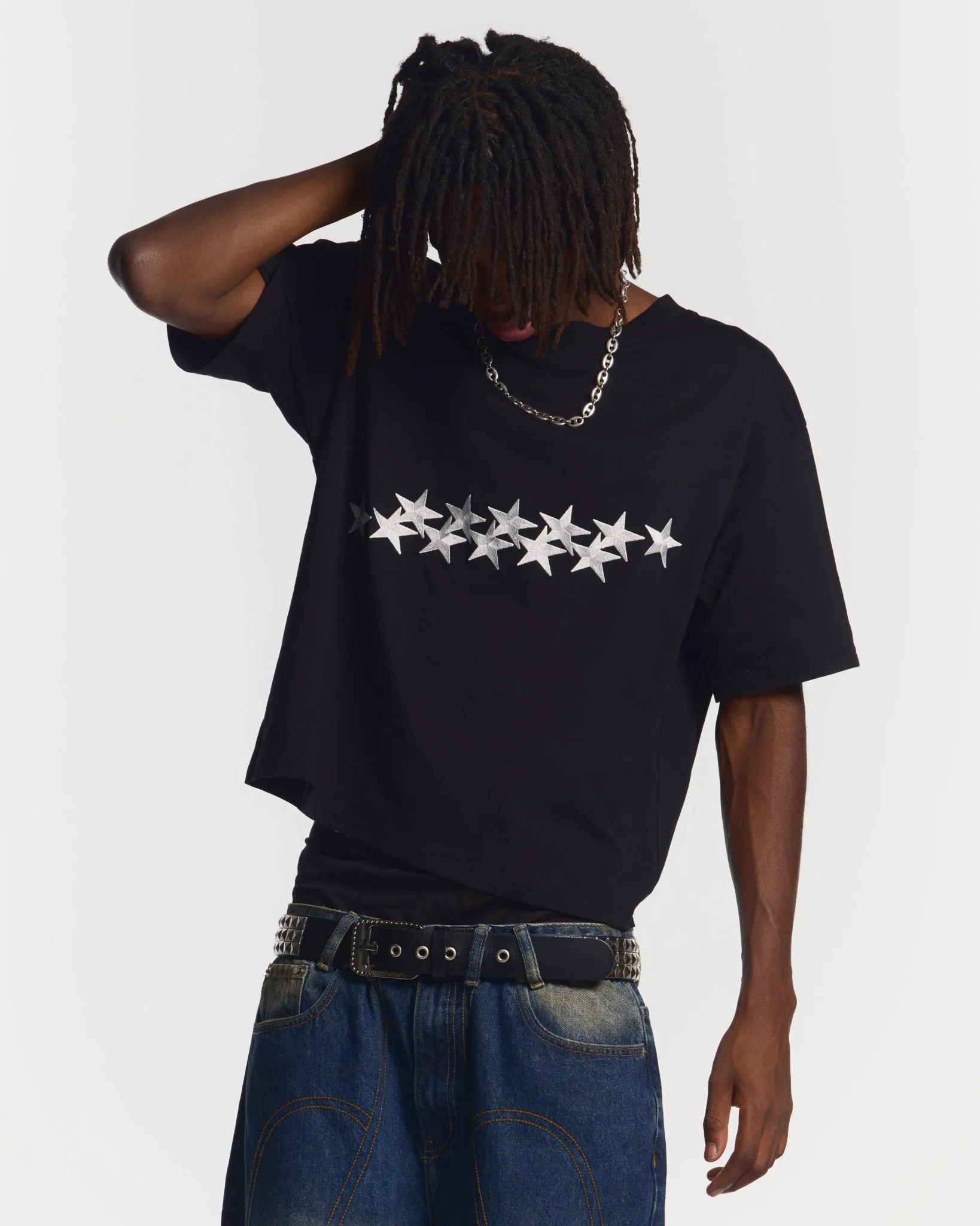 STARS TEE BLACK - Image 3