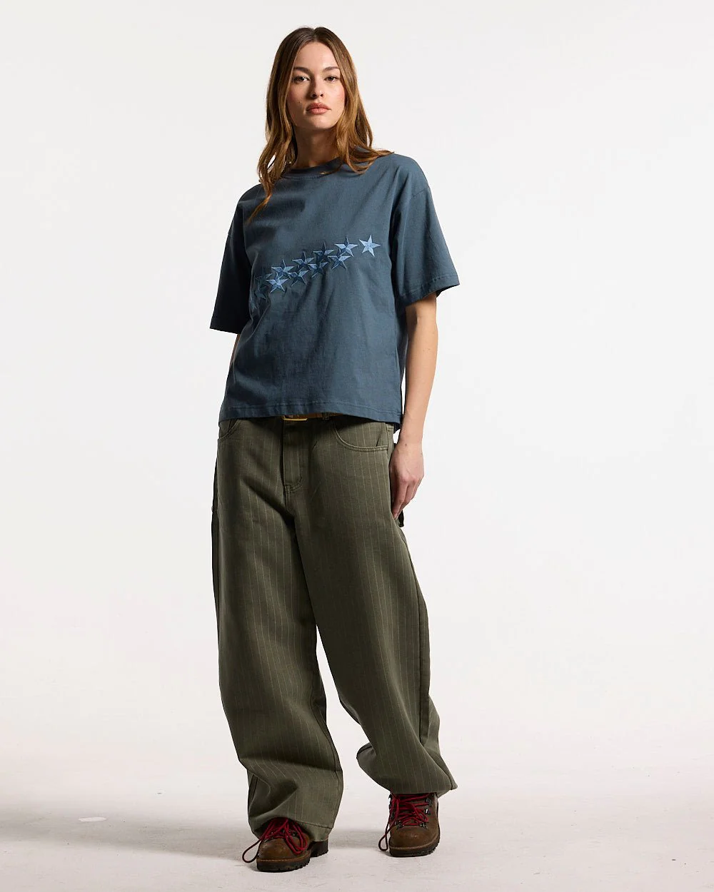 STARS TEE SLATE BLUE - Image 5