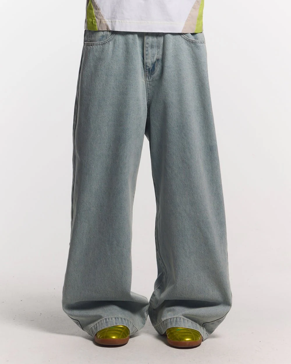 STARS V2 PANTS LIGHT BLUE DENIM - Image 4