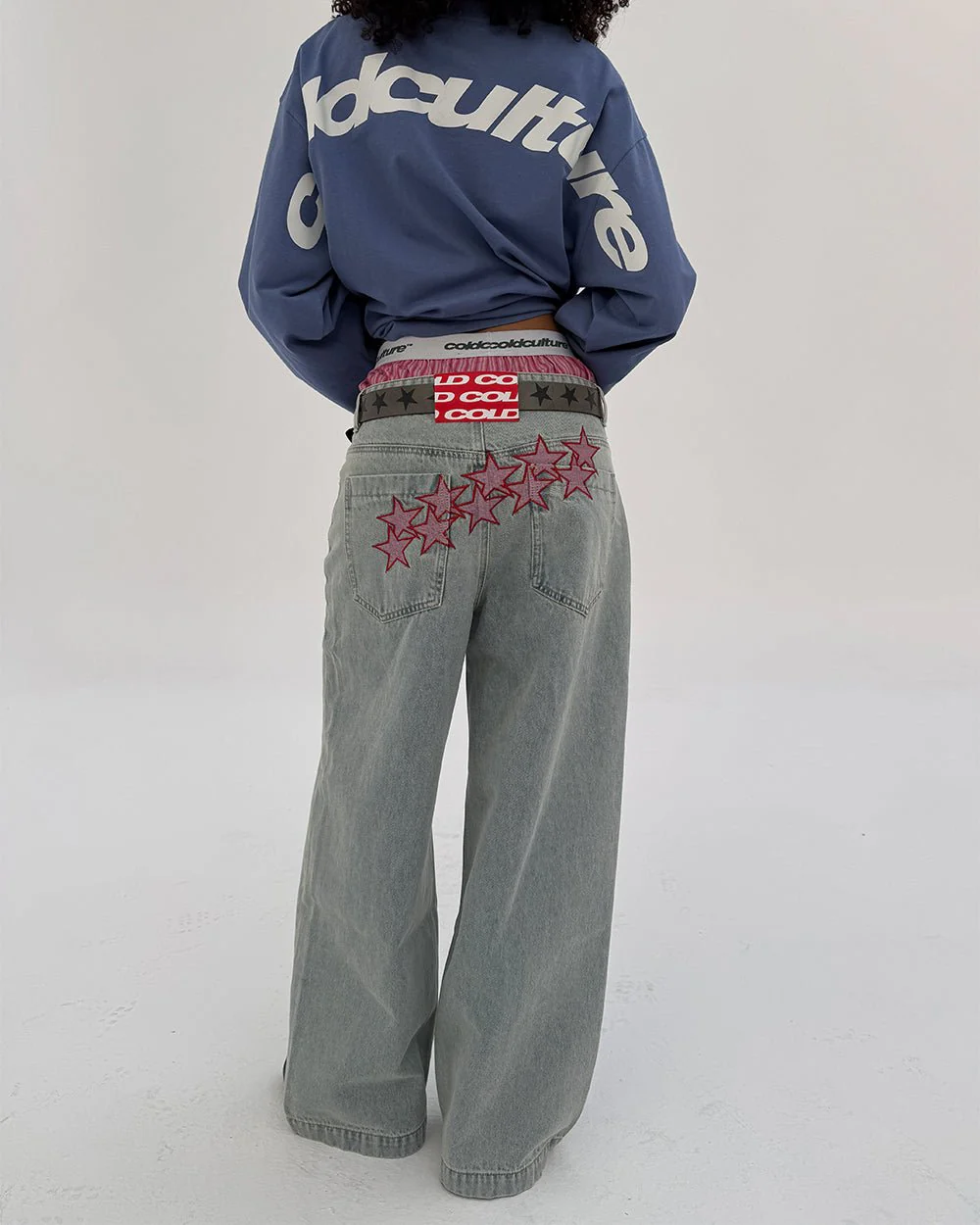 STARS V2 PANTS LIGHT BLUE DENIM - Image 7