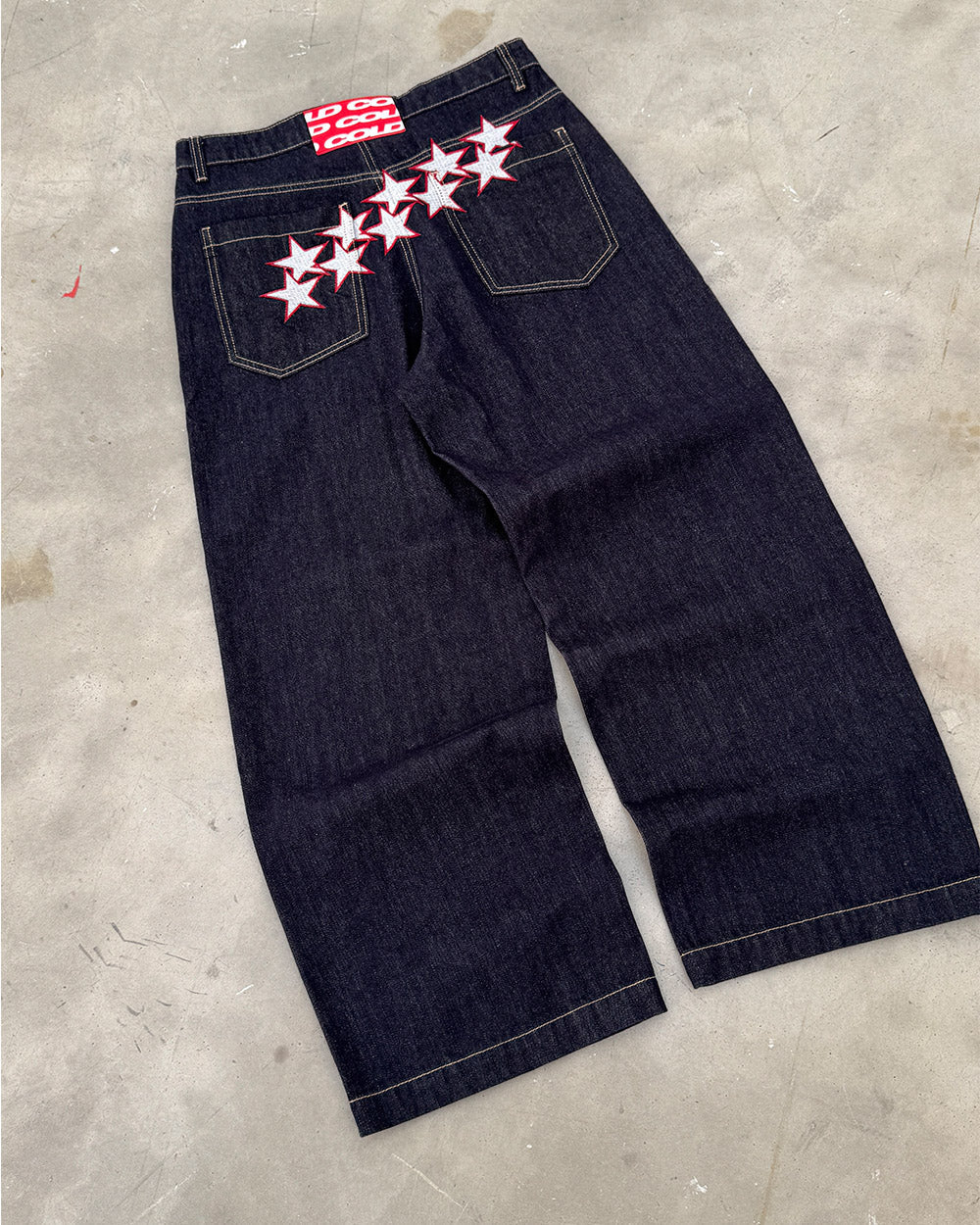 STARS V2 PANTS RAW BLUE DENIM - Image 10