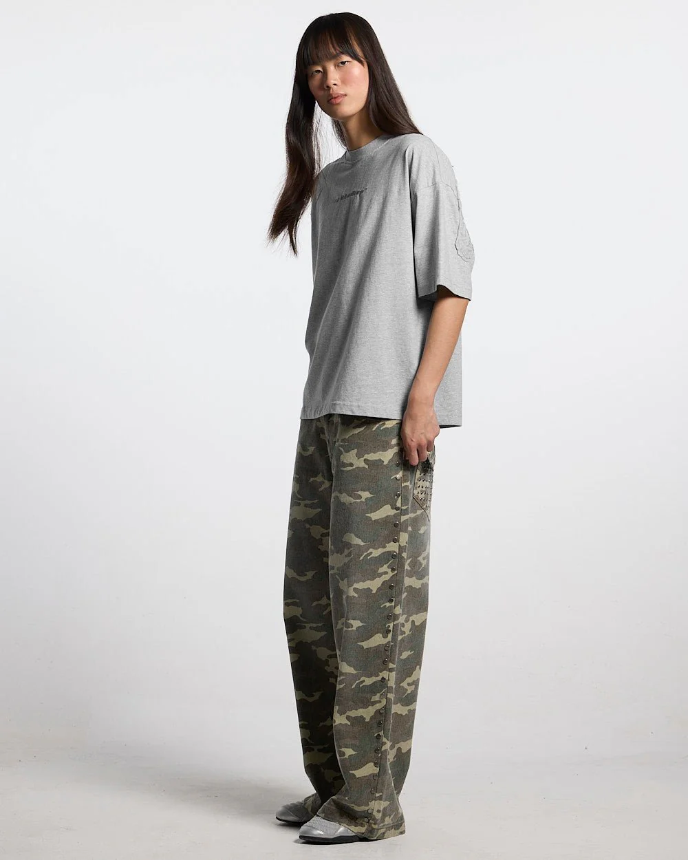 STUDS PANTS CAMO - Image 7