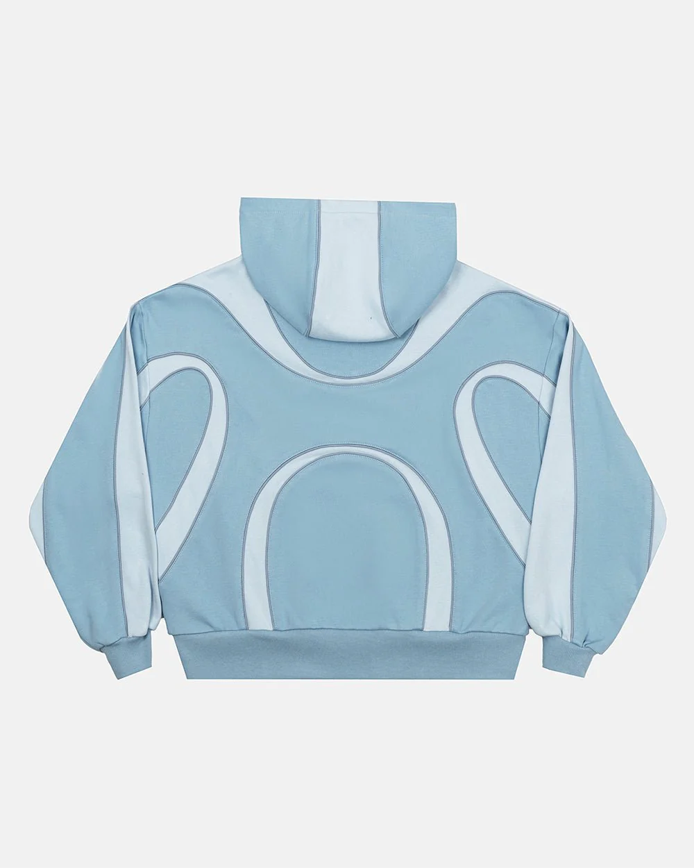 TAKE OFF ZIP HOODIE LIGHT BLUE - Image 3
