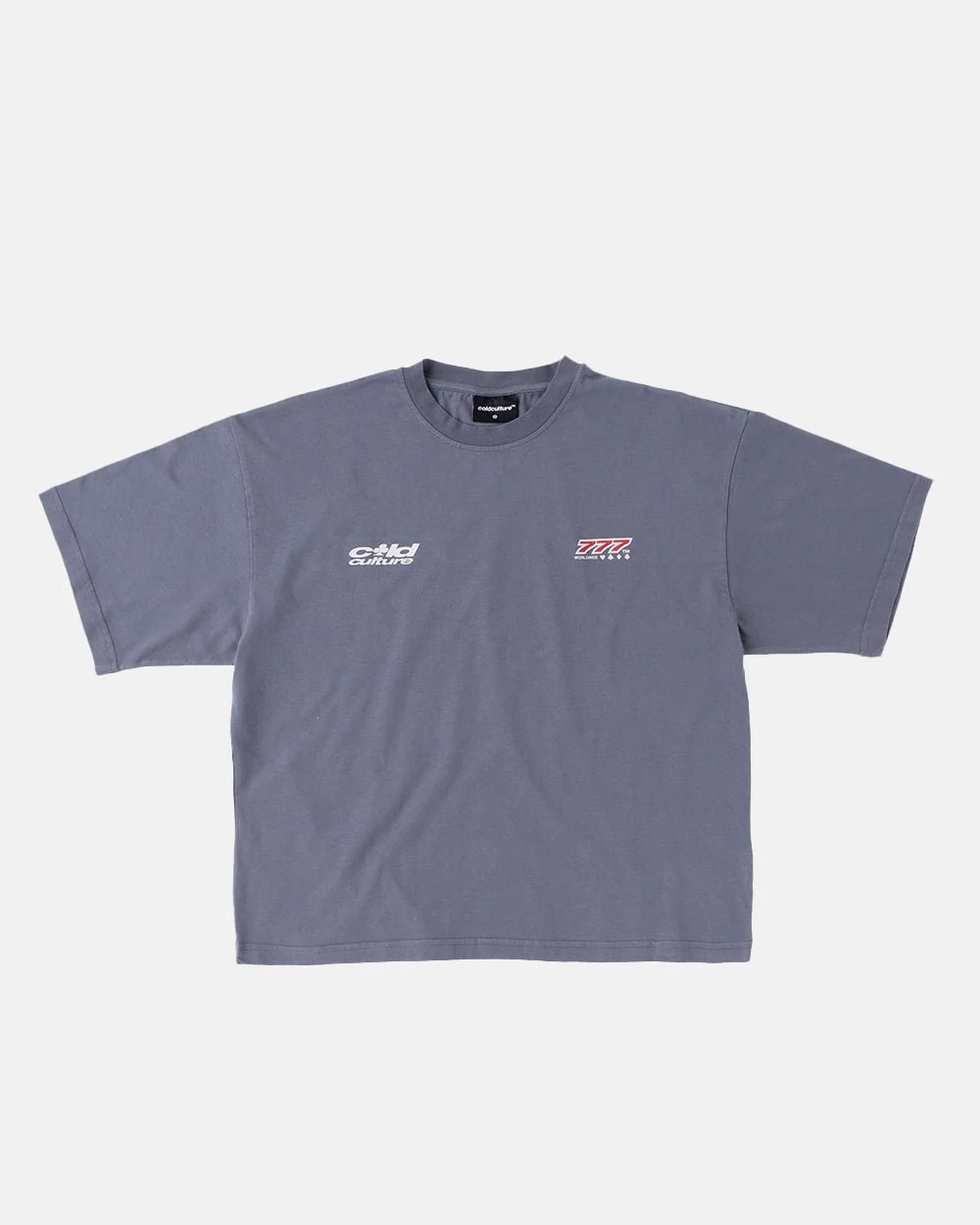 THREE SEVENS TEE DARK BLUE - Image 3