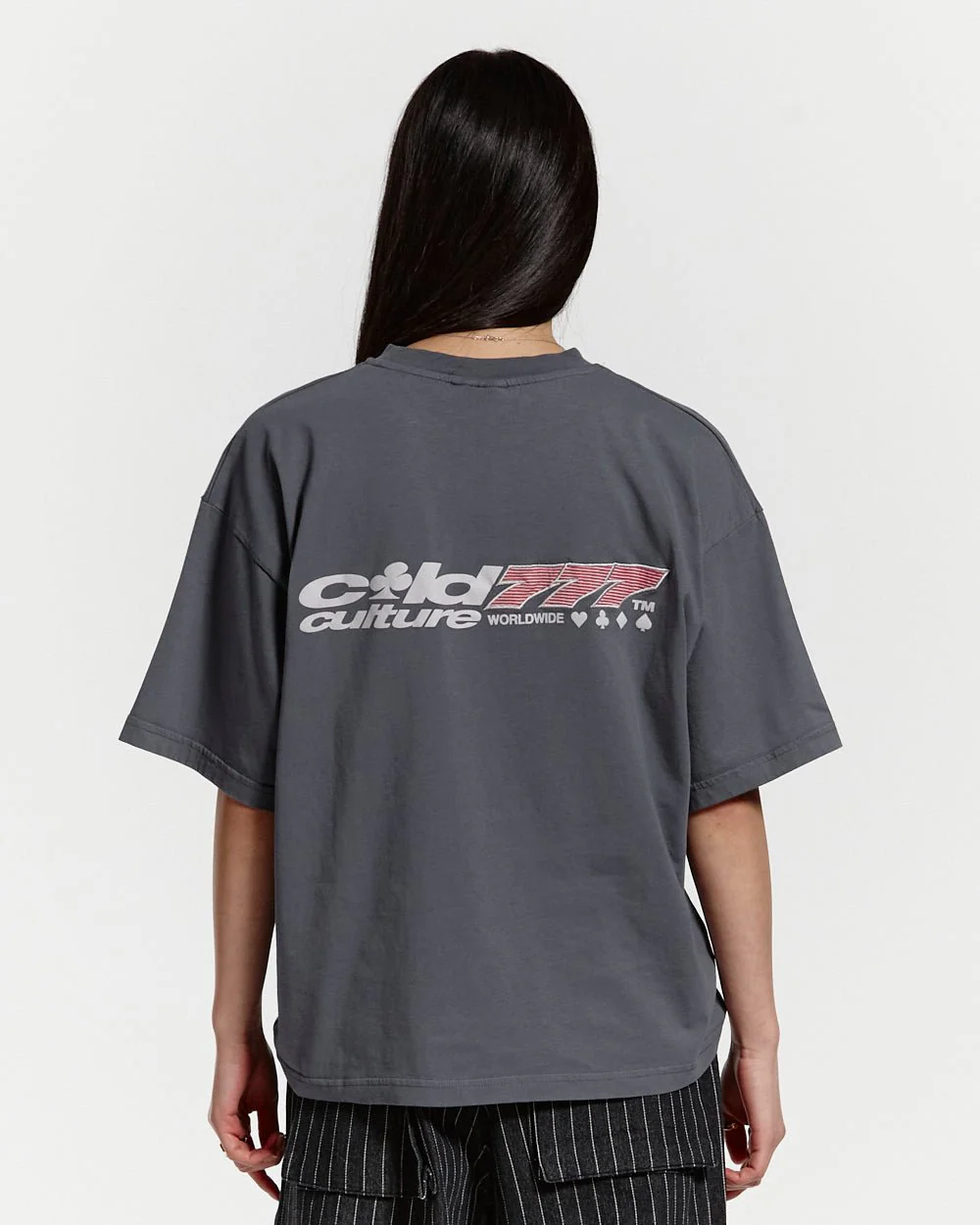 THREE SEVENS TEE DARK BLUE - Image 5