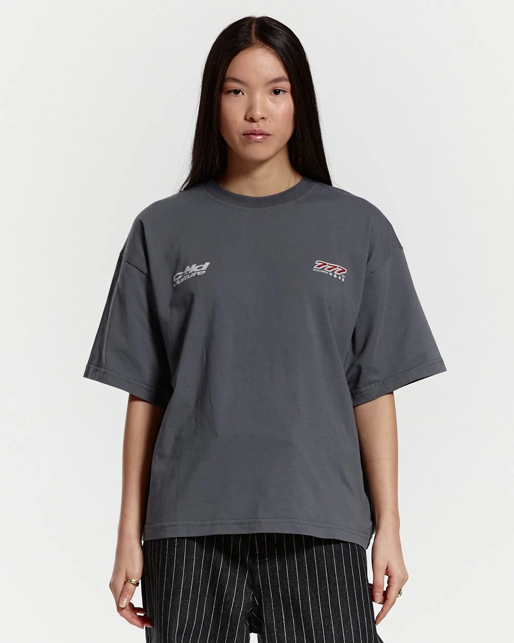 THREE SEVENS TEE DARK BLUE - Image 6