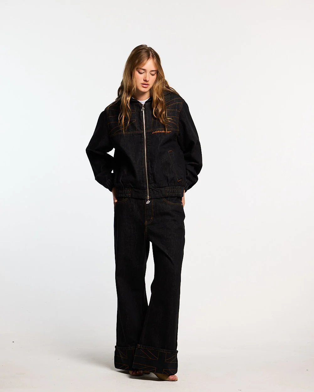 TOP BOY JACKET BLACK DENIM - Image 5