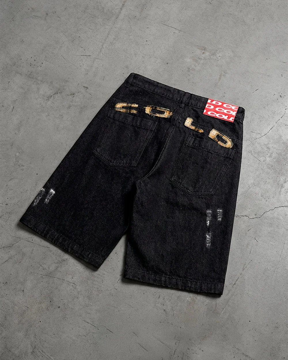 TOXIC SHORTS BLACK DENIM - Image 10