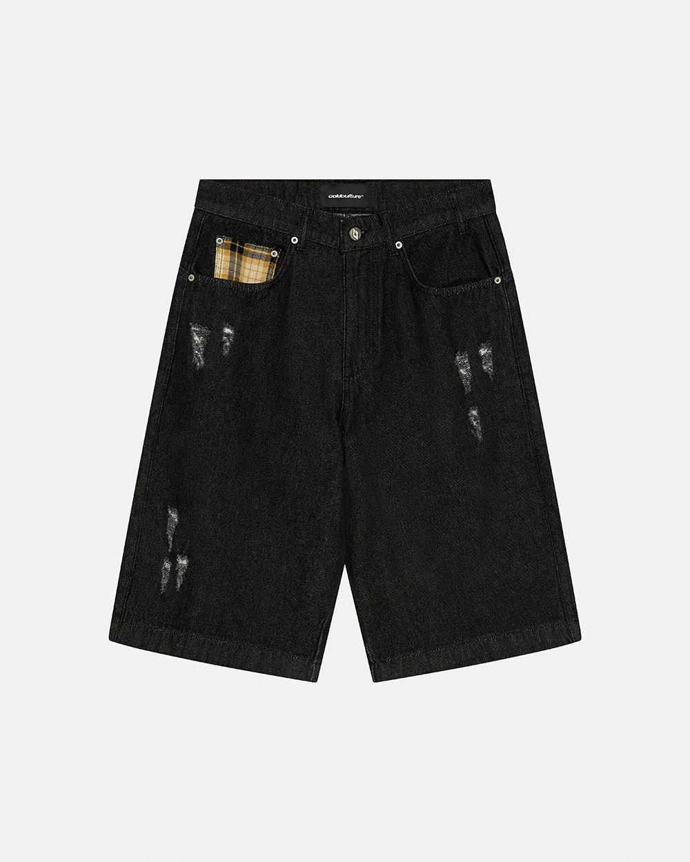 TOXIC SHORTS BLACK DENIM - Image 4