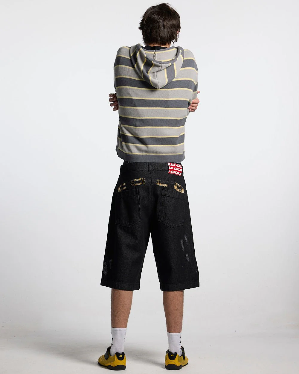 TOXIC SHORTS BLACK DENIM - Image 5