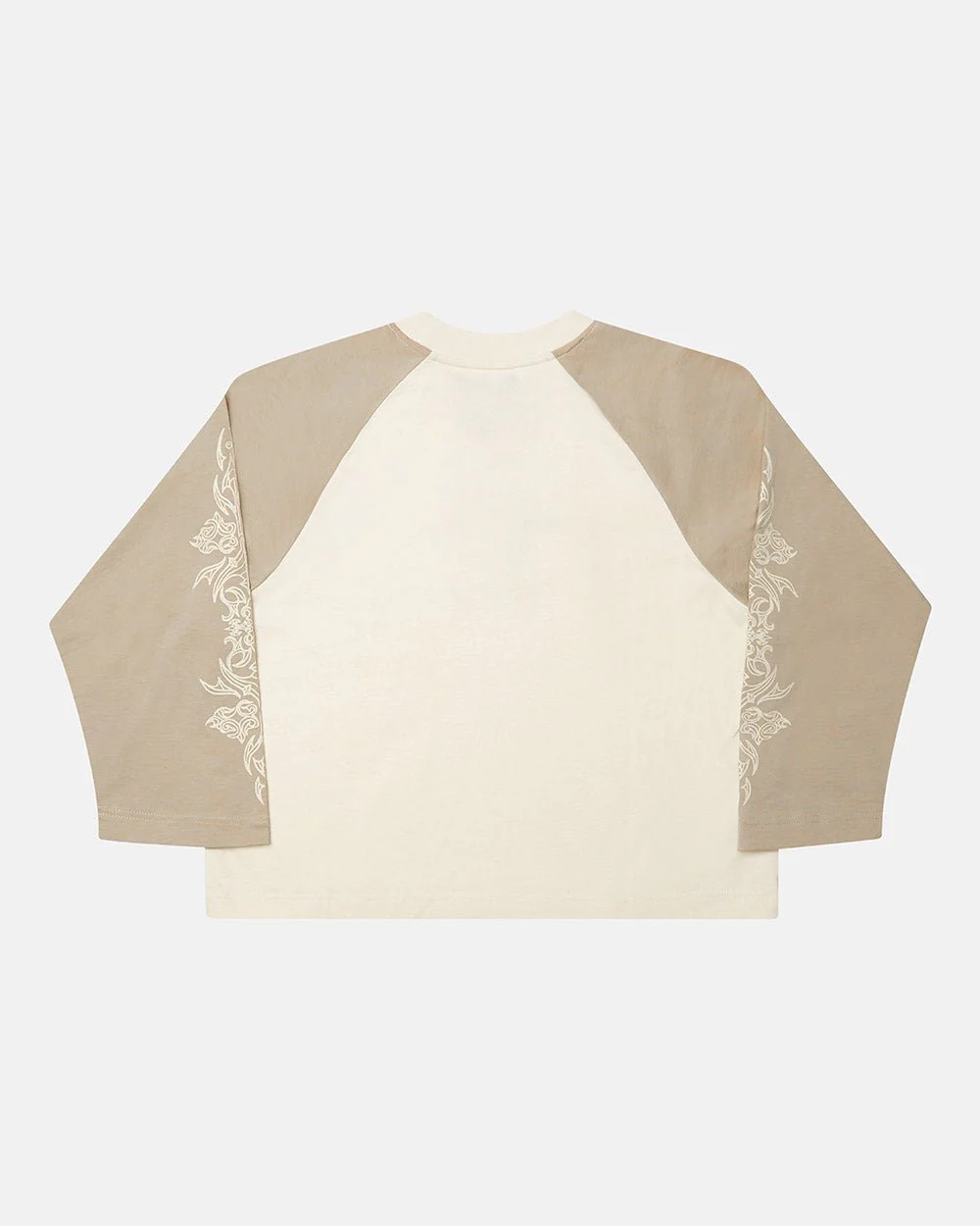 TRIBAL LONGSLEEVE GREY & OFF WHITE - Image 2
