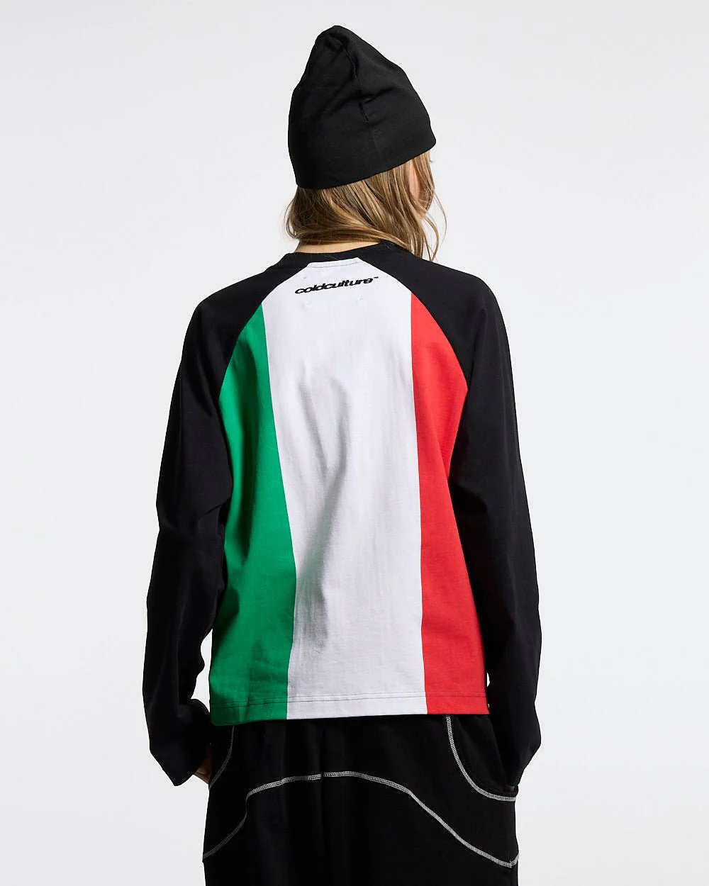 TRICOLORE LONGSLEEVE BLACK - Image 7