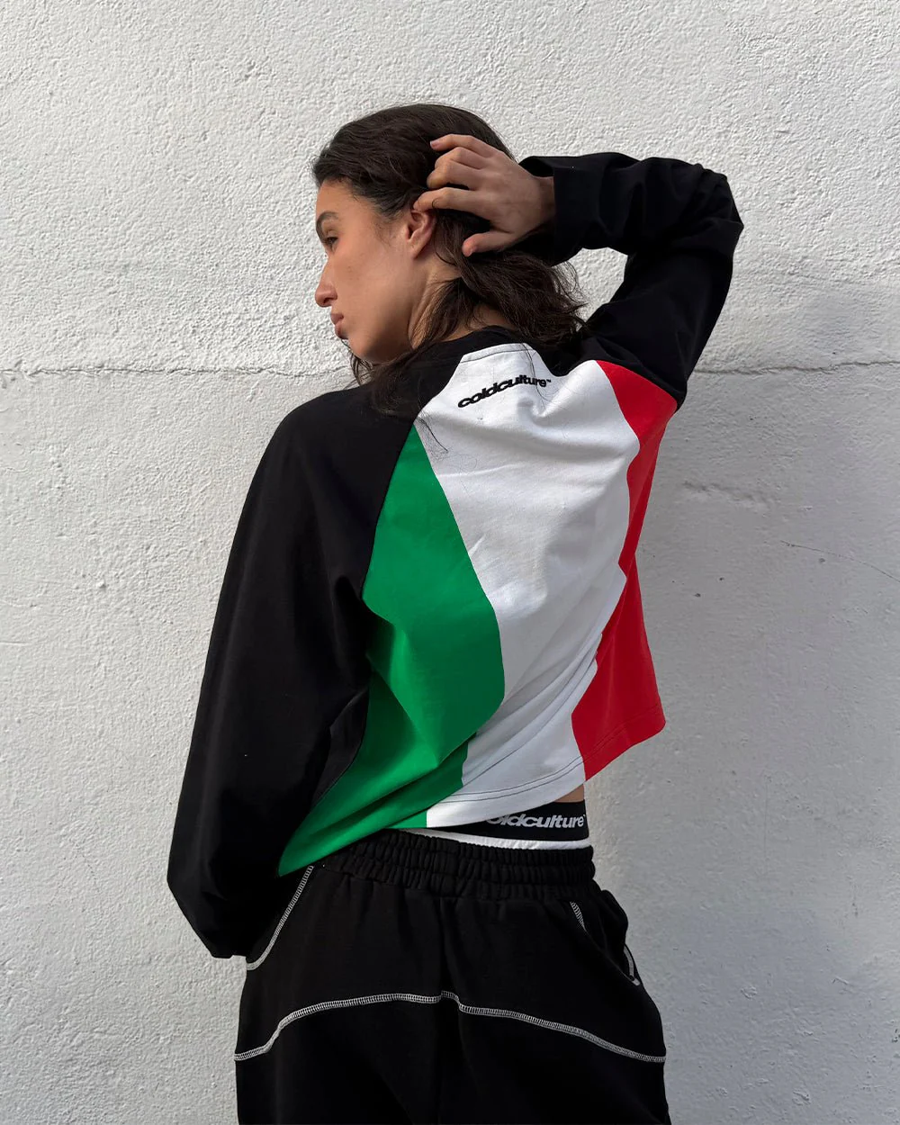TRICOLORE LONGSLEEVE BLACK - Image 9