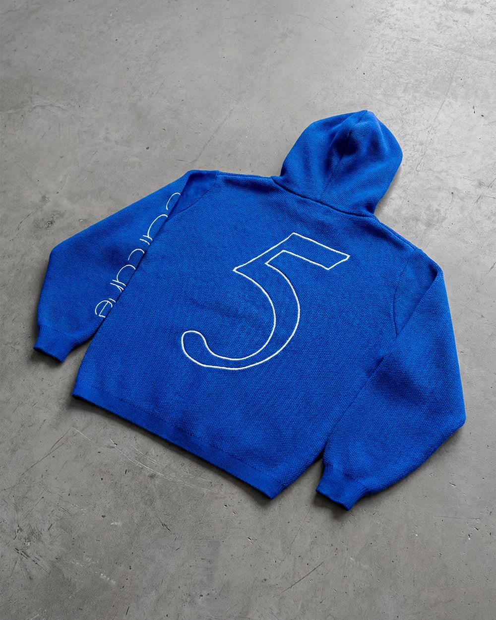 TRIPPY STOP ZIP KNIT BLUE - Image 7
