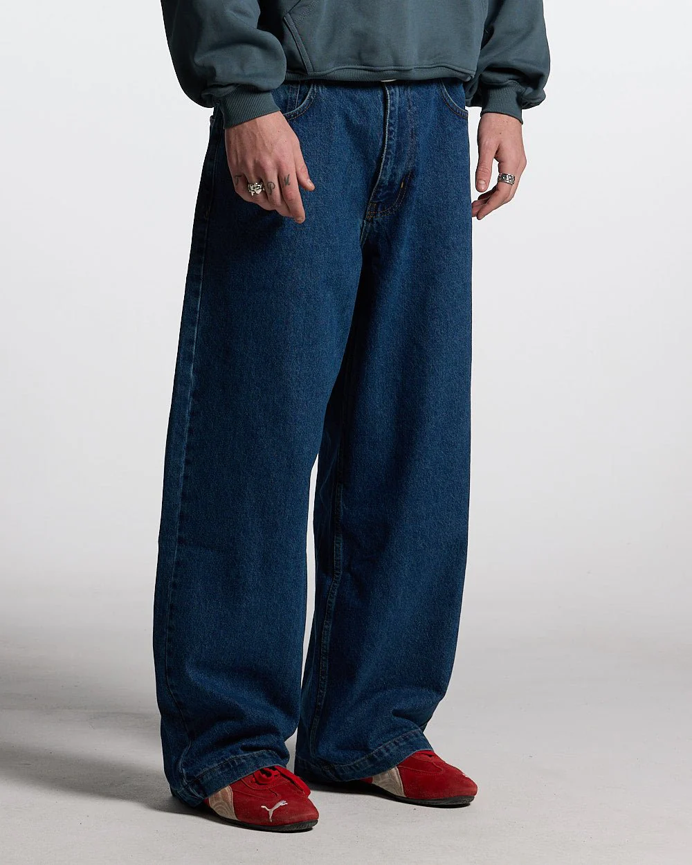 V2 PANTS BLUE DENIM - Image 3