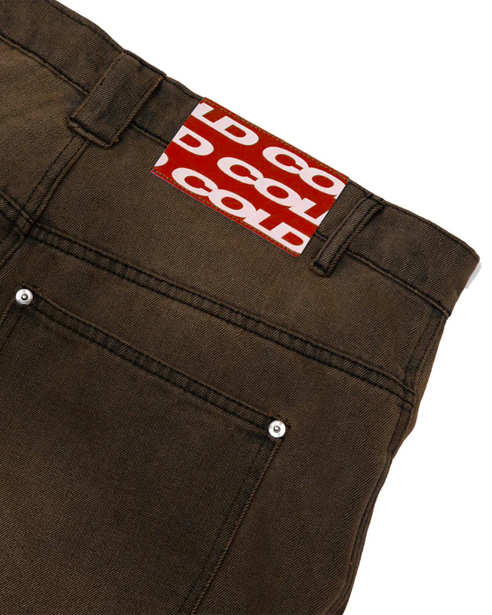 V2 PANTS FADED BROWN DENIM - Image 4