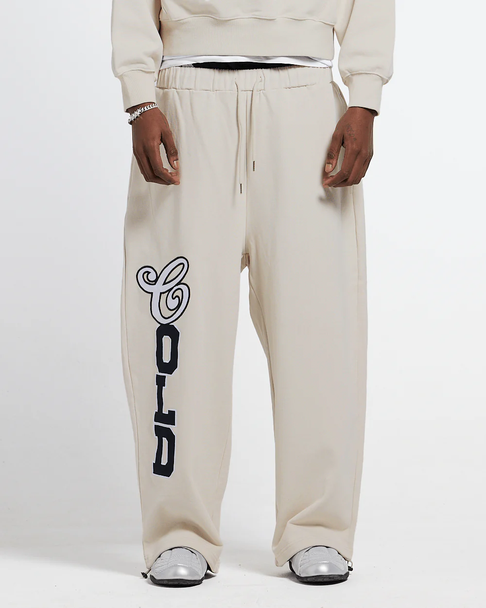 VARSITY PANTS IVORY GREY - Image 3