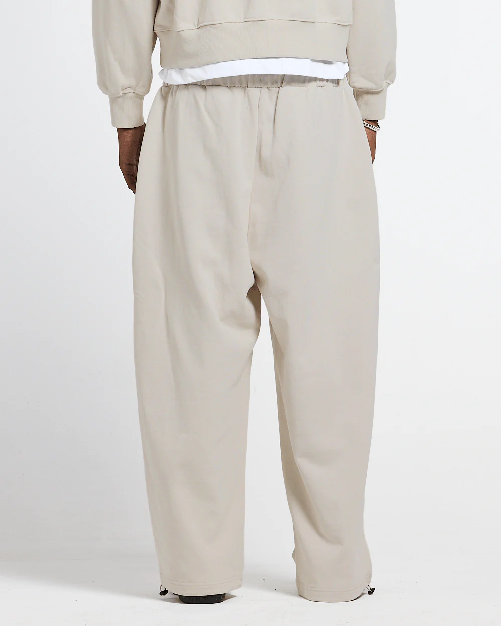 VARSITY PANTS IVORY GREY - Image 4