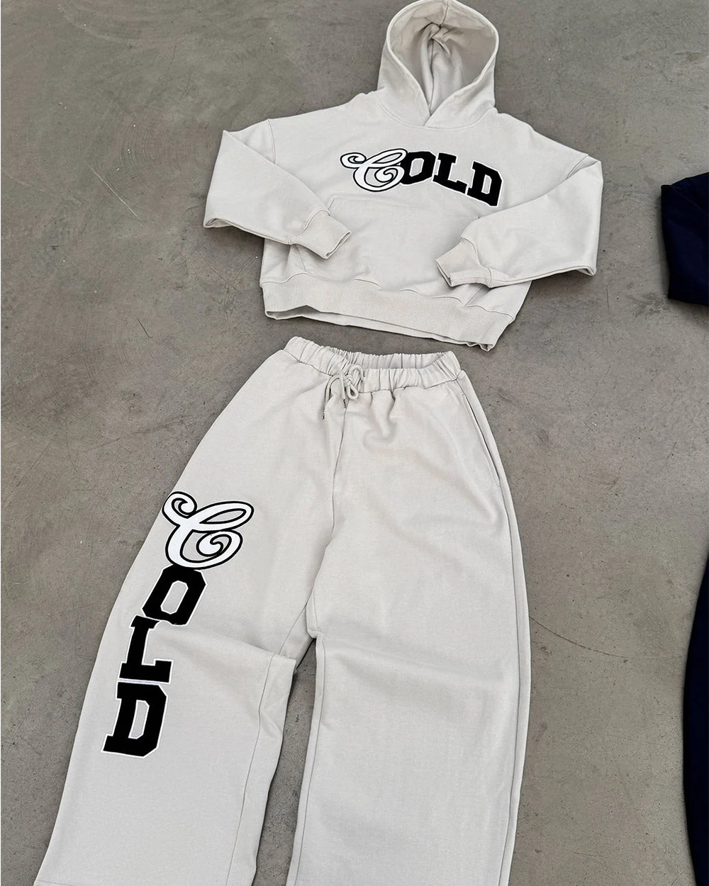 VARSITY PANTS IVORY GREY - Image 7