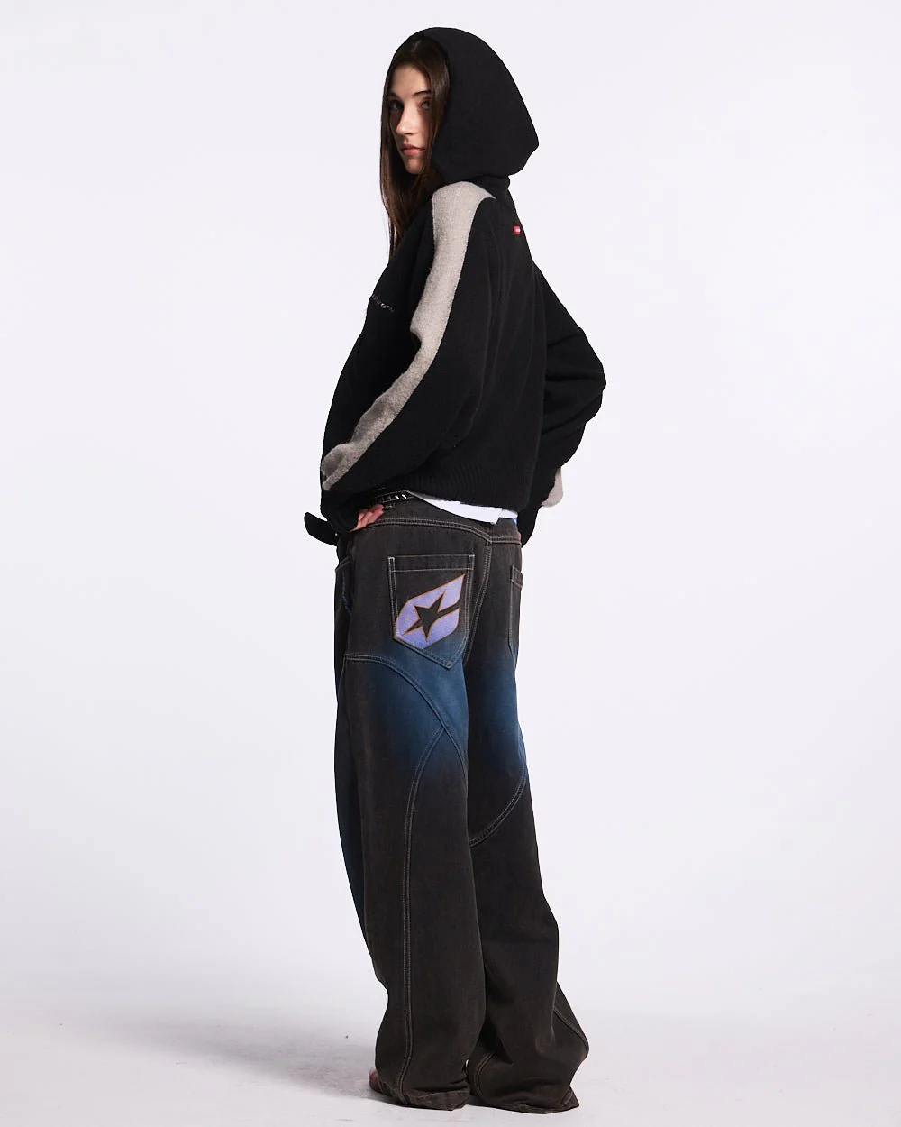 VIBRANT TEDDY KNIT BLACK - Image 6