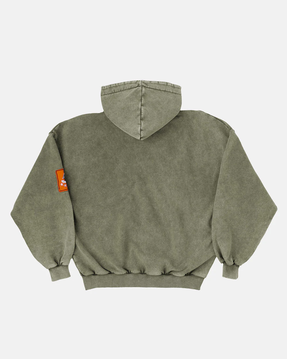WALKER ZIP HOODIE WASHED GREEN - Image 2
