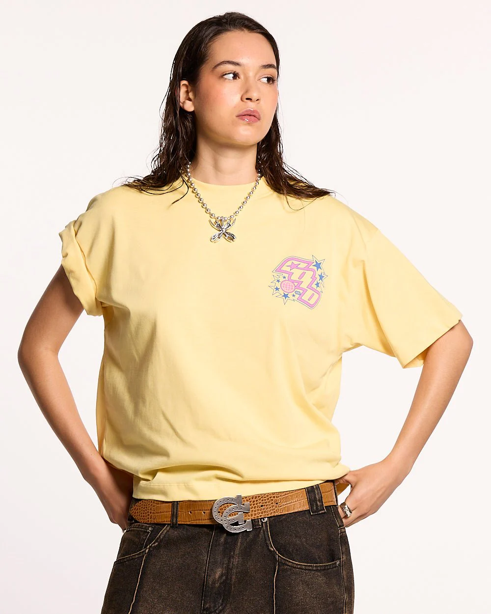 WALKER TEE BRIGHT YELLOW - Image 6
