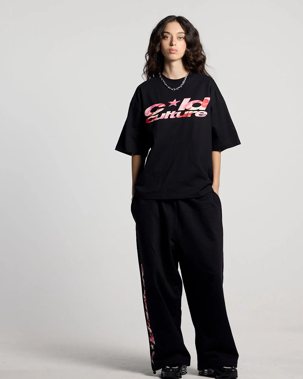 WILD CAMO SWEATPANTS BLACK - Image 7
