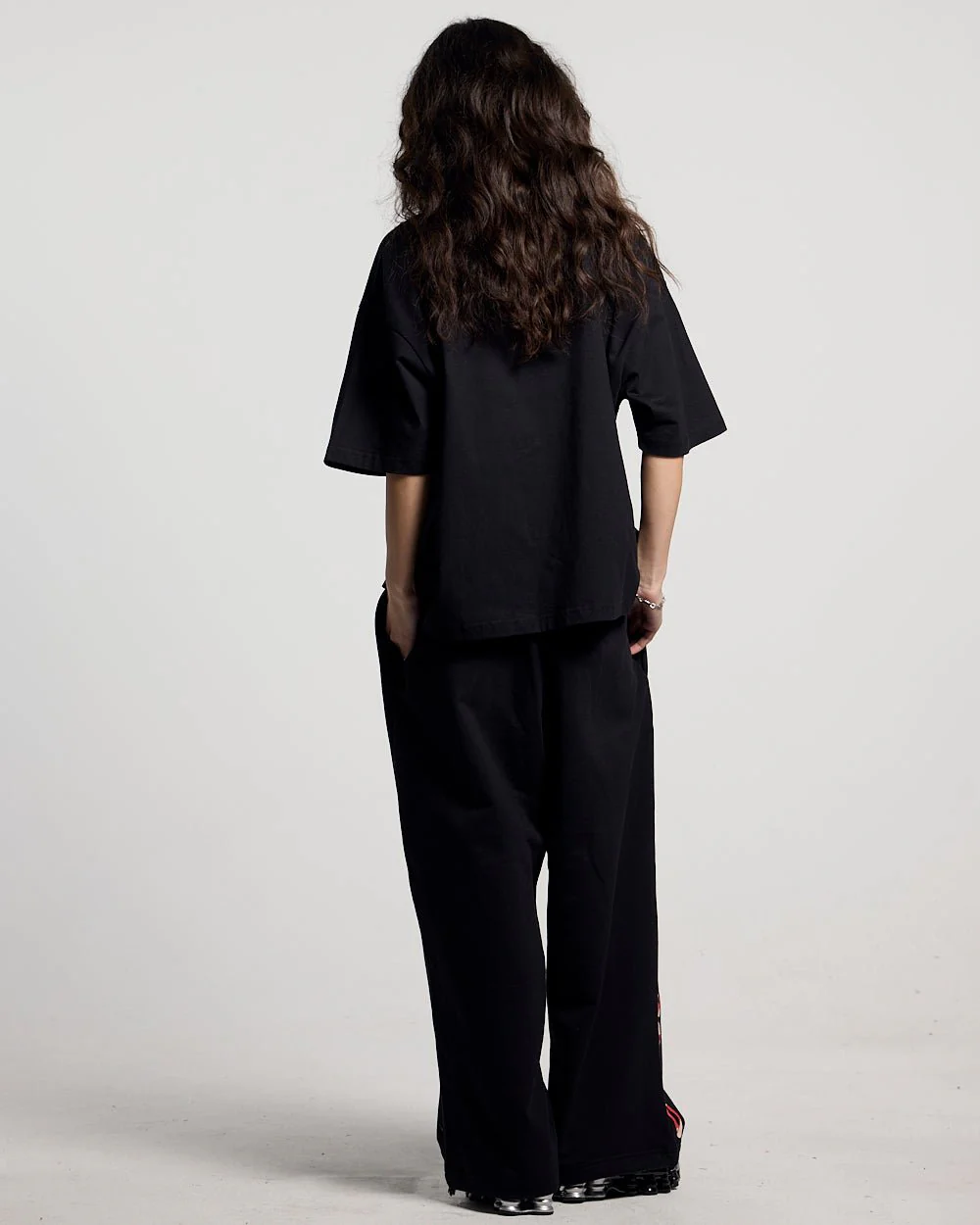 WILD CAMO SWEATPANTS BLACK - Image 8