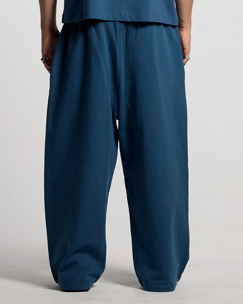 WILD SNAKE SWEATPANTS NAVY BLUE - Image 4