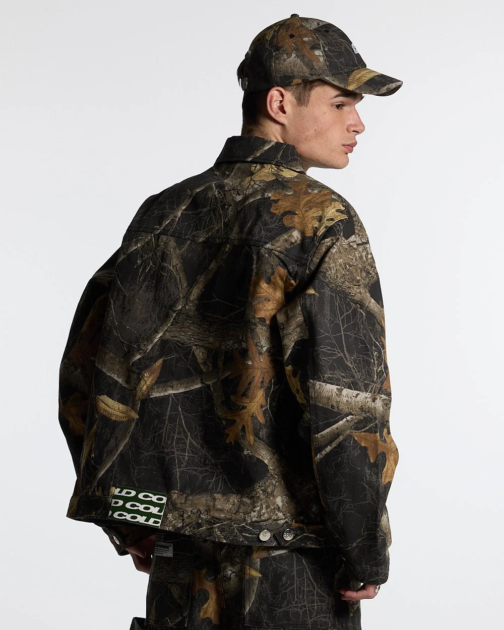 WORK ZIP JACKET REALTREE BLACK - Image 3