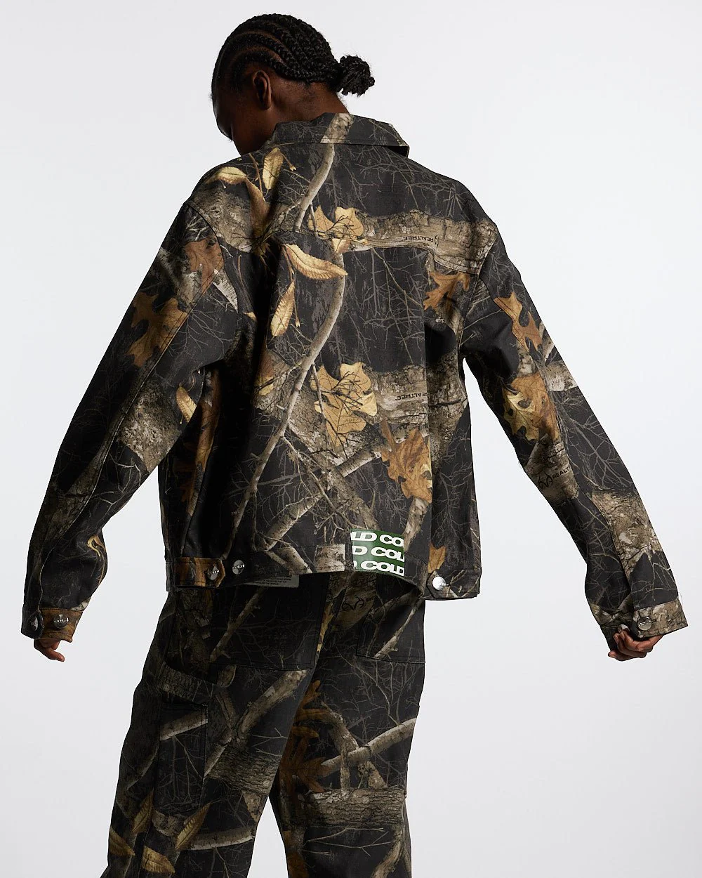 WORK ZIP JACKET REALTREE BLACK - Image 5