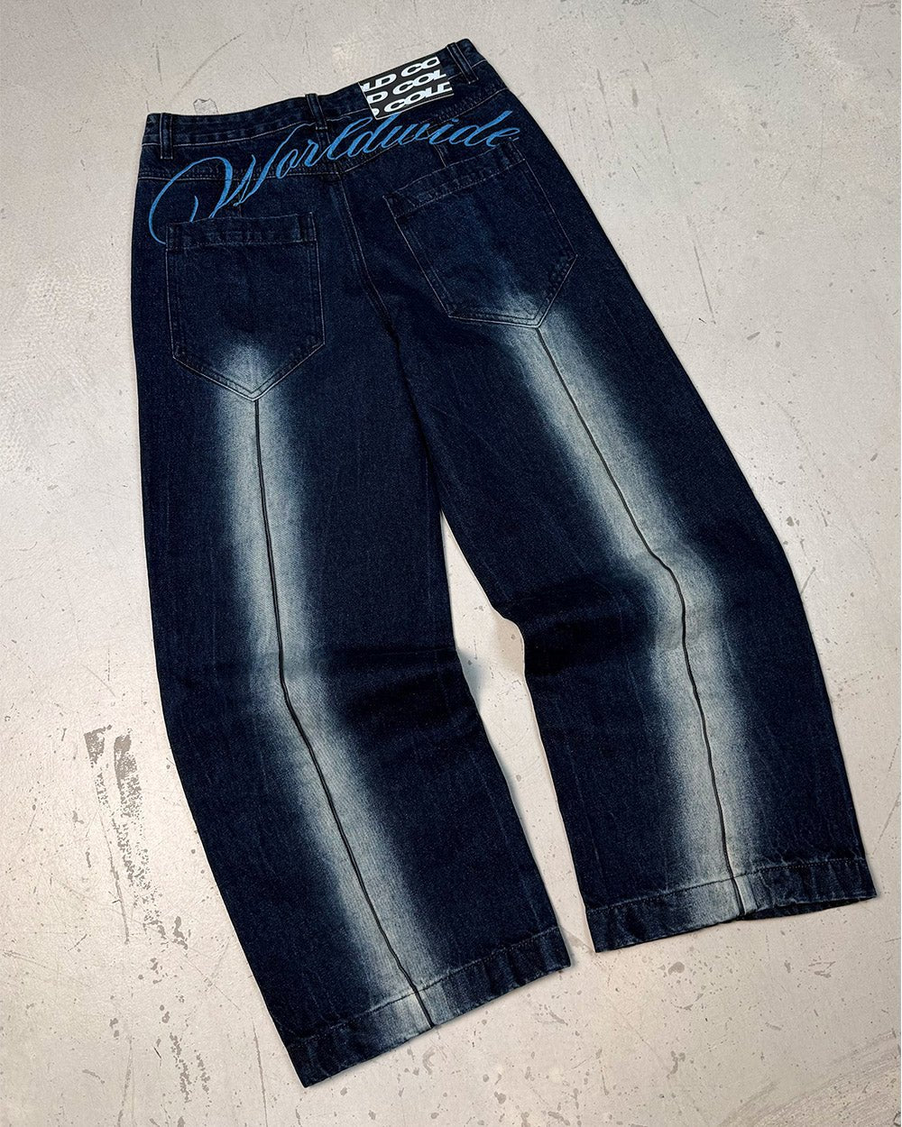 WORLDWIDE V2 PANTS DARK DENIM - Image 12