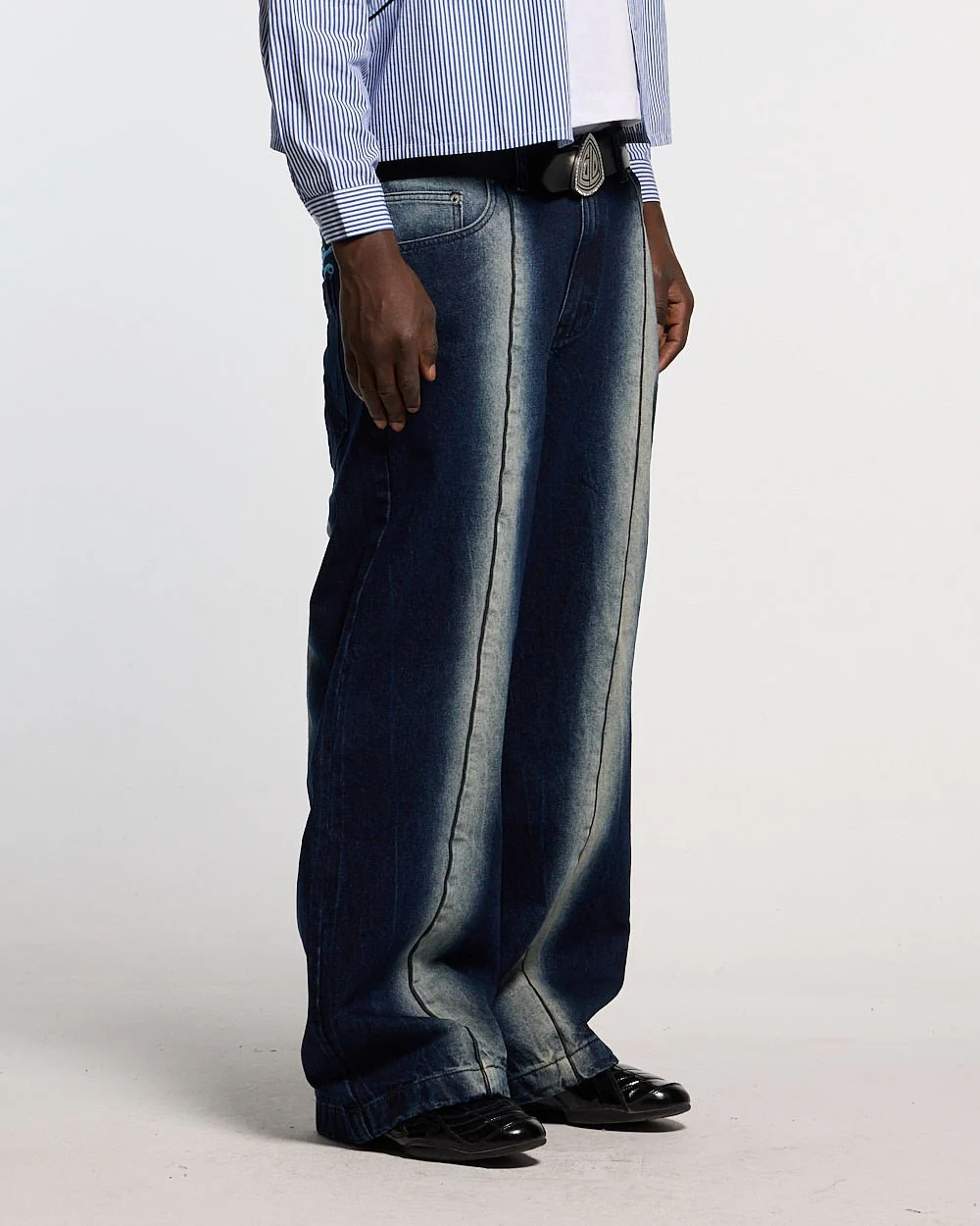 WORLDWIDE V2 PANTS DARK DENIM - Image 3