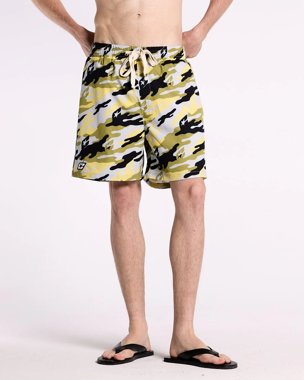 YELLOW CAMO SWIM SHORT - Image 3
