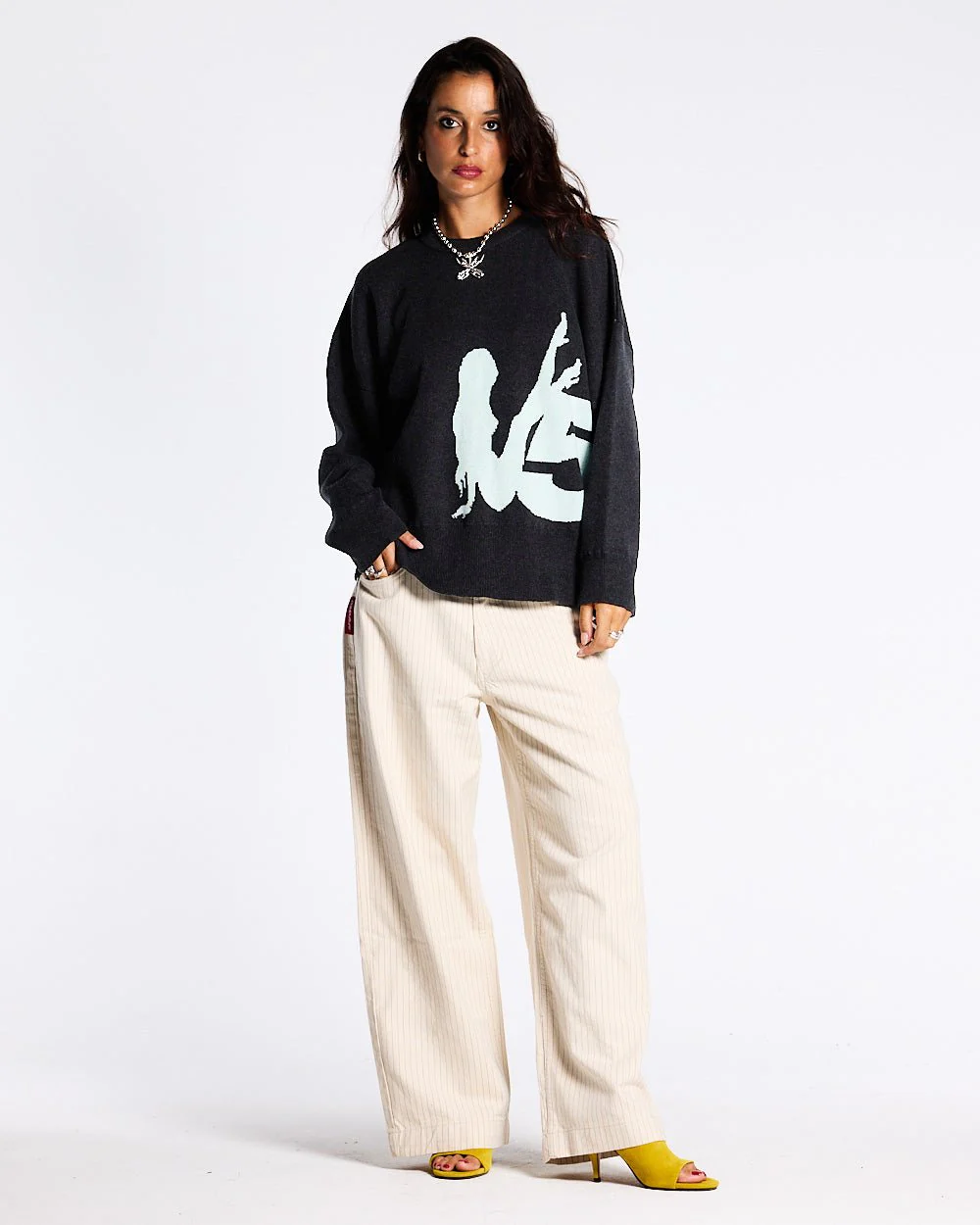 YURE KNIT DARK GREY - Image 9