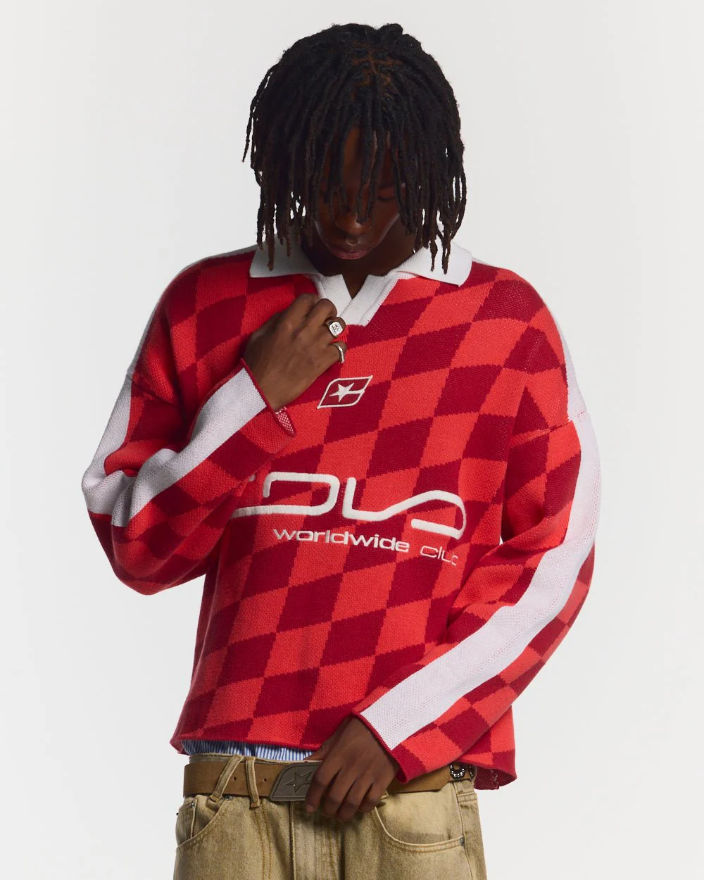 ZAGREB KNIT RED - Image 3